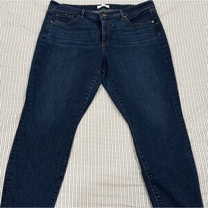 LOFT Women's Curvy Skinny Jeans 14/32